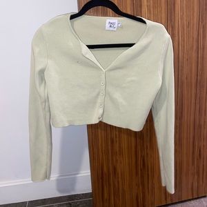 Cropped sweater